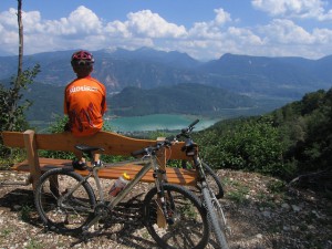 Die Mountainbike-Woche führt von Tramin zu den schönsten Plätzen Südtirols. 