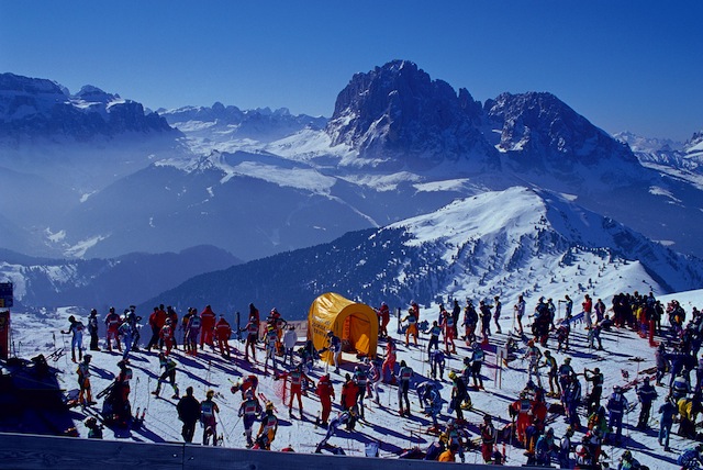 Gardenissima: Zum 18. Mal gehen Skifahrer in Gröden beim legendären Volks-Riesenslalom an den Start, Foto: TV Gröden