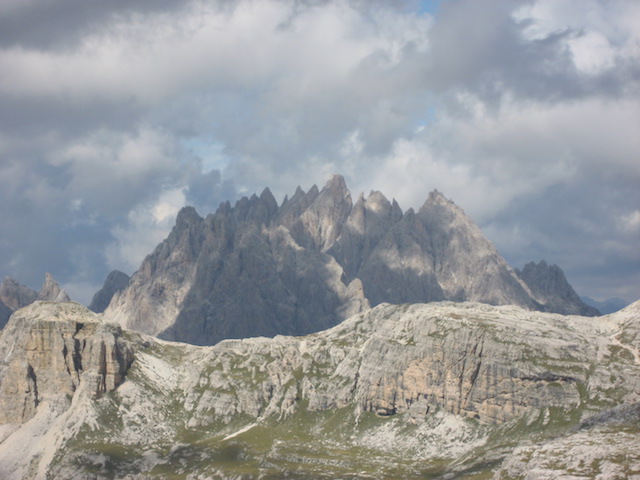Blick auf den Monte Christallo; Bild: Heidi Kjaer, eigenes Foto